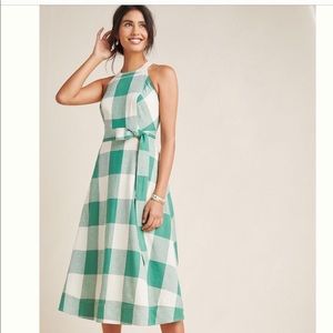 Greta Gingham Dress (Anthropologie) NWOT